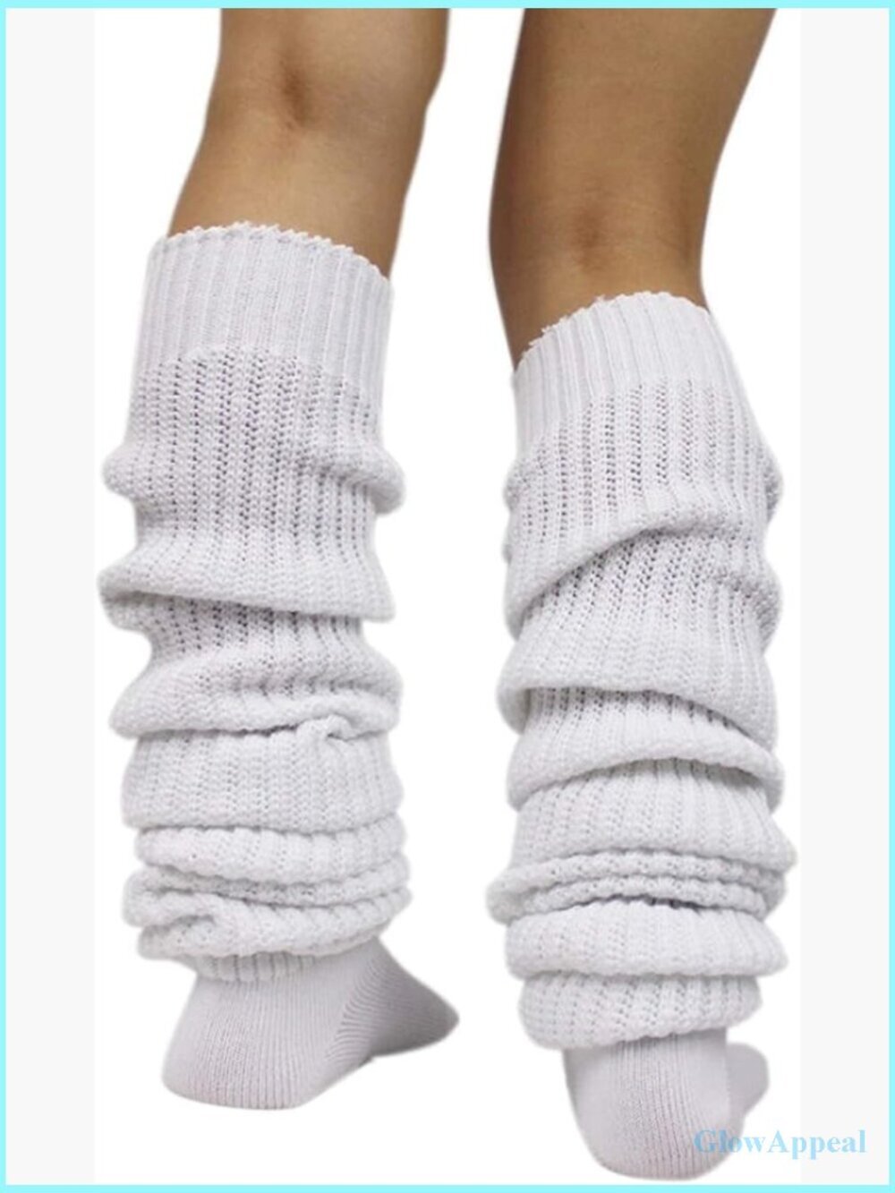 Extra Knit Socks Japanese Loose Leg Warmer Bubble Slouch Socks